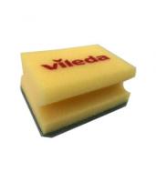Губка Виледа (зеленый абразив) 9,5х7 см, 125604