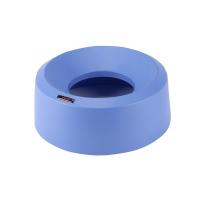 Ирис крышка для контейнера воронкообразная круглая, синяя