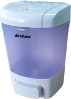 Диспенсер для жидкого мыла наливной Ksitex 800 мл, белый, SD-1003А-800