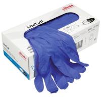 Перчатки нитриловые ЛайтТафф, размер L, пурпурно-синие, комплект 50 пар, Vileda 137977