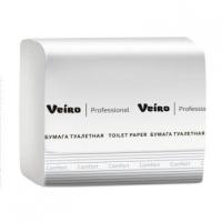 Туалетная бумага листовая Veiro Comfort TV201,белый 2-х сл /30