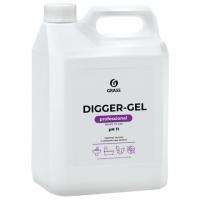 DIGGER-GEL 5 л., Средство щелочное для прочистки канализационных труб GRASS, 125206 