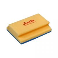 Губка Виледа НОВИНКА для ванной деликатная  (синий абразив) 16,5х13см арт.535895