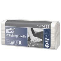 197478 Tork нетканый материал для полировки в салфетках, 125 листов, 1-слойный, 35,5х42,8 см., белый