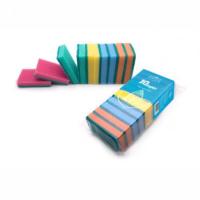 Губка бытовая Praid Супер-10 с чистящим слоем, комплект 10 шт, 100*65*25/25  гх003