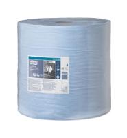 130080 Tork Advanced протирочная бумага суперпрочная, 750 листов, 36,9х34 см, 3-слойная, голубая