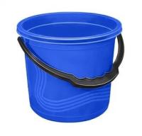 Ведро пластмассовое 10 литров, голубое