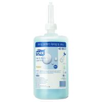 420601-18 Tork Premium жидкое мыло для тела и волос 1л/6