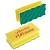 Губка Профи с системой ПурАктив 6,3х14 см, желтый 123117