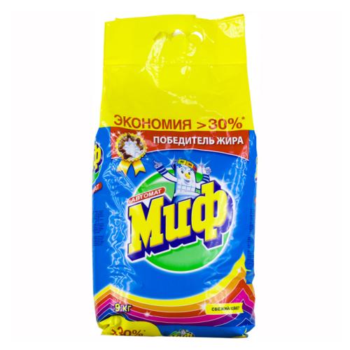МИФ Стиральный порошок-автомат Колор 9 кг, Свежий цвет  