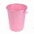 Ведро пластмассовое 5 литров, розовое