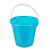 Ведро пластмассовое 5 литров, бирюзовое