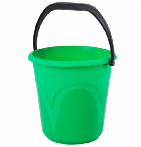 Ведро пластмассовое 10 литров, зеленое Лайма